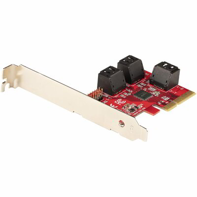 Startech - SATA PCIe kártya - 6 portos PCIe SATA bővítőkártya - 6P6G-PCIE-SATA-CARD