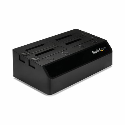 Startech - 4 rekeszes USB 3.0 - SATA merevlemez dokkolóállomás - SDOCK4U33