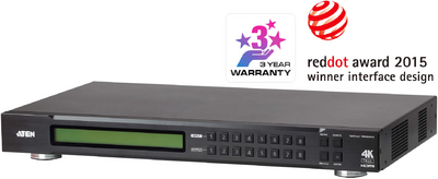 ATEN - 8 x 8 valódi 4K HDMI mátrix kapcsoló - VM0808HB-AT-G
