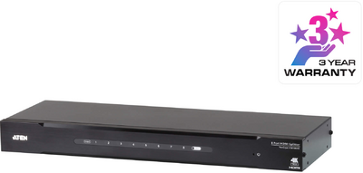 ATEN - 8 portos valódi 4K HDMI elosztó - VS0108HB-AT-G