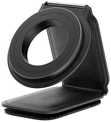 Baseus - PrimeTrip C02 Mega Magnetic műszerfalra rögzíthető autós telefontartó, fekete - C40169002113-00