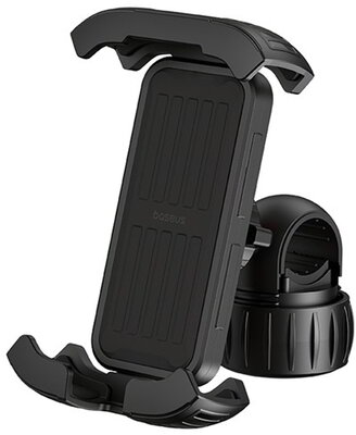 Baseus - QuickGo kormányrúdra rögzíthető, kerékpáros telefontartó, fekete - C40561500113-00