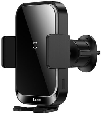 Baseus - Halo Electric szellőzőrácsra rögzíthető vezeték nélküli autós telefon gyorstöltő és tartó - SUDD000001