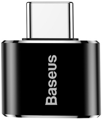 Baseus - USB-ről Type-C-re 2.4A átalakító adapter - CATOTG-01