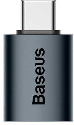 Baseus - Ingenuity Mini USB Type-C - USB Type-A OTG adapter, kék - ZJJQ000003