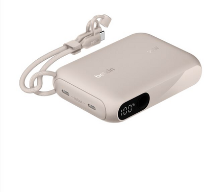 Belkin - BoostCharge 10 000 mAh külső akkumulátor kijelzővel - BPB027HQSD