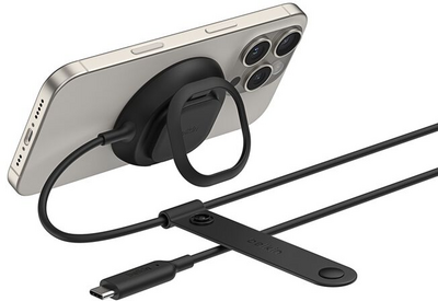 Belkin - UltraCharge Mágneses töltő Qi2-vel 25W-tal, fekete - WIA013HQBK