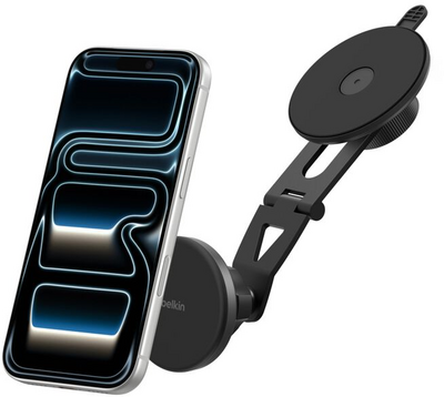 Belkin - BoostCharge Mágneses vezeték nélküli töltő EV tartó - WIC013HQBK