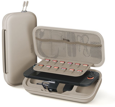 Belkin - Töltőtok Nintendo Switch 2-höz homok - ENA001HQSA-V2