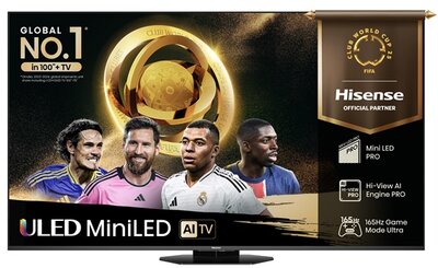 Hisense 75" 75U8Q 4K UHD Smart MiniLED ULED TV (TÚLMÉRETES ÁRÚ)