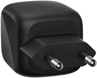 Belkin - BoostCharge Pro 2 portos USB-C GaN töltő, 50 W - WCH019KQBK