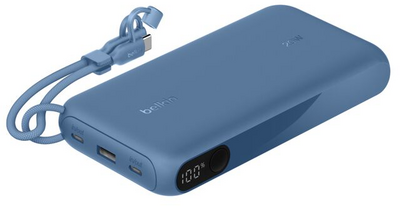 Belkin - BoostCharge 20K-s külső akkumulátor kijelzővel - BPB028HQBL