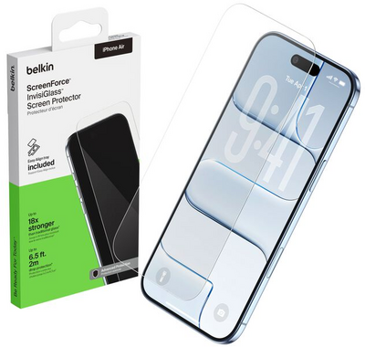 BELKIN - ScreenForce InvisiGlass képernyővédő iPhone Airhez - OVA237HQ
