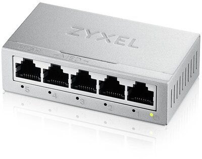 ZYXEL - GS-105B V5 5-Port MINI Desktop Gigabit Ethernet Switch - GS-105BV5-EU0101F