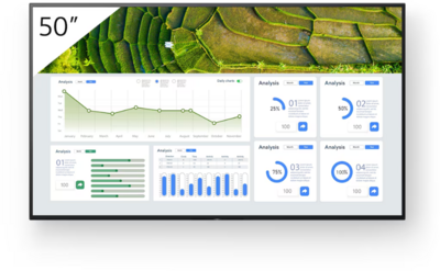 Sony - BZ30L 50" Professzionális kijelző - FW-50BZ30L (TÚLMÉRETES ÁRÚ)