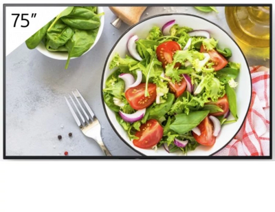 Sony - BZ35L 75" Professzionális kijelző - FW-75BZ35L (TÚLMÉRETES ÁRÚ)