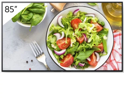 Sony - BZ35L 85" Professzionális kijelző - FW-85BZ35L (TÚLMÉRETES ÁRÚ)