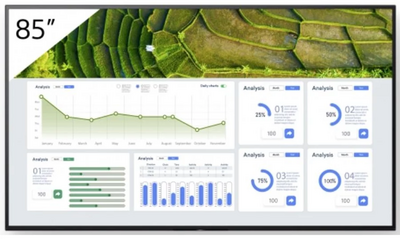 Sony - BZ30L 85" Professzionális kijelző - FW-85BZ30L (TÚLMÉRETES ÁRÚ)