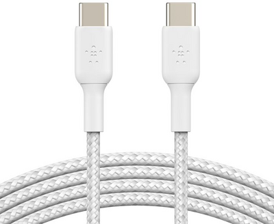 Belkin - BoostCharge Fonott USB-C - USB-C kábel 60W - CAB004BT2MWH