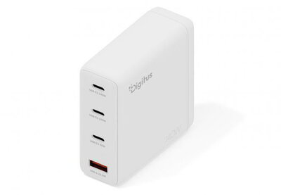 Assmann-DIGITUS USB GaN töltő 140W, 3x USB-C, 1x USB-A - DA-10305
