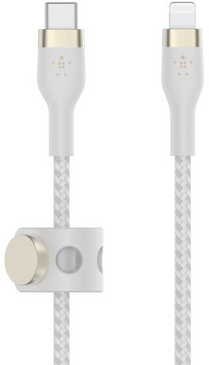Belkin - BoostCharge Pro Flex USB-C kábel Lightning csatlakozóval - CAA011BT3MWH