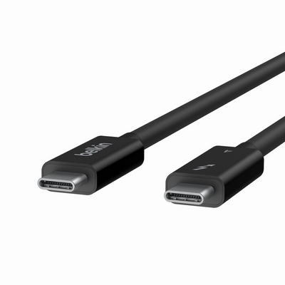 Belkin - Thunderbolt 4 kábel, 2M, aktív - INZ002BT2MBK