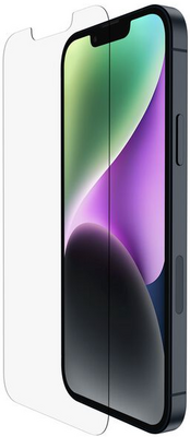 Belkin - SCREENFORCE Edzett üveg antimikrobiális képernyővédő iPhone 14 / iPhone 13 / iPhone 13 Pro készülékekhez - OVA069ZZ