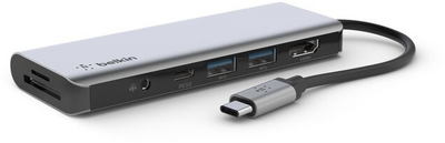 BELKIN - USB-C 7 az 1-ben többportos dokkoló adapter - AVC009BTSGY