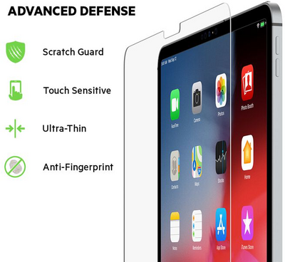 Belkin - ScreenForce Edzett üveg képernyővédő iPad Pro 12.9-hez - F8W935ZZ