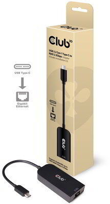 Club 3D - USB-C® to RJ45 Ethernet 2.5G Adapter - CAC-1520