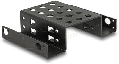 Delock - Beépíto keret 2 x 2.5 - 5.25 , fekete - 18270