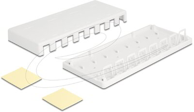 Delock - Keystone falon kívüli doboz 8 port - 86209