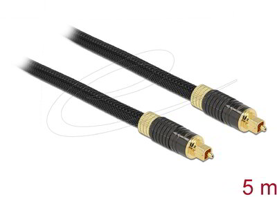 Delock - TOSLINK kábel, szabványos apa-apa, 5 m - 86595