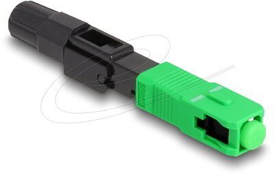 Delock - Optikai szálas gyors csatlakozó SC Simplex apa APC dugaszoló szerelvény - 87989