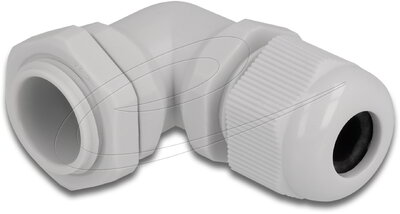 Delock - Kábel tömszelence PG11 90 hajlított szürke - 60297