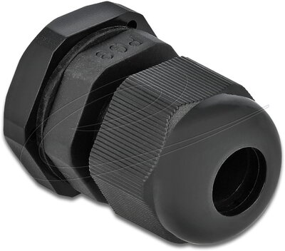 Delock - PG9 tömszelence 10 db. fekete - 60194