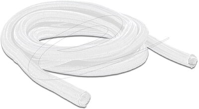 Delock - Fonott kábelharisnya önzáródó 2 m x 25 mm fehér - 20701