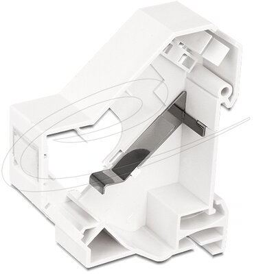 Delock - Keystone rögzítő DIN sínre, árnyékolt - 86232