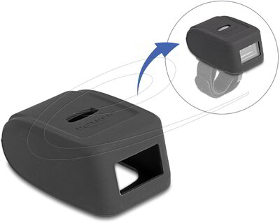 Delock - Védő borítás gyűrű szkennerhez - 90549