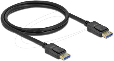 Delock - DisplayPort kábel 10K 60 Hz 54 Gbps 1 m - 80261