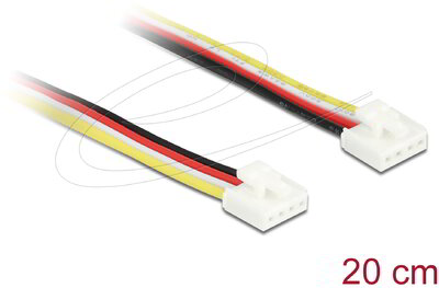 Delock - Univerzális IOT Grove kábel 4 db. tűs apa - 4 db. tűs apa 20 cm - 86952