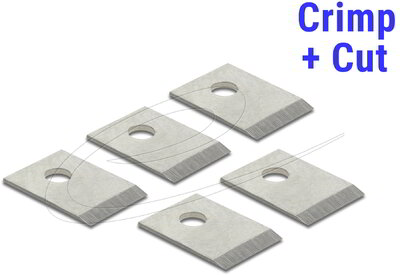 Delock - RJ45 krimpelő + vágó pengekészlet 5 darab a Delock 86450-hez - 86499