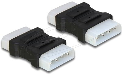 Delock - adapter 4 tűs Molex apa - apa csatlakozóval - 65044