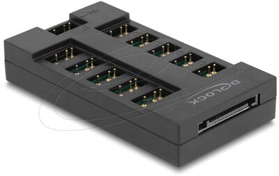 Delock - RGB elosztó ARGB LED-ekhez 10 porttal - 64128
