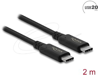 Delock - USB4 20 Gbps Kábel 2 m - 86980