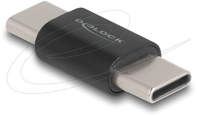 Delock - Adapter SuperSpeed USB 10 Gb/s (USB 3.2 Gen 2) USB Type-C nemváltó apa-férfi fekete - 60035