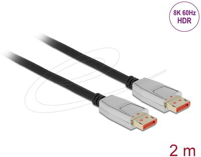 Delock - DisplayPort kábel 8K 60 Hz 2 m - 87041