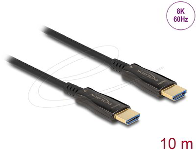 Delock - Aktív optikai kábel HDMI 8K 60 Hz 10 m - 84034