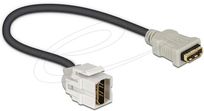 Delock - Keystone modul HDMI anya > HDMI anya 250 kábellel - 86328
