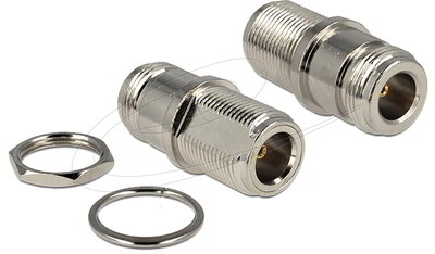 Delock - N jack > N jack bulkhead adapter - 88803
